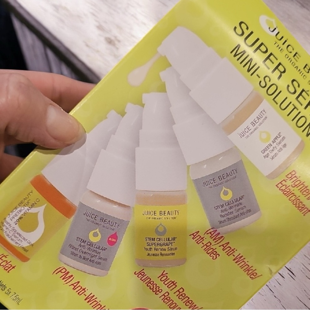 🪷 NIB Juice Beauty Super Serum Mini-Solutions Kit - Picture 2 of 4